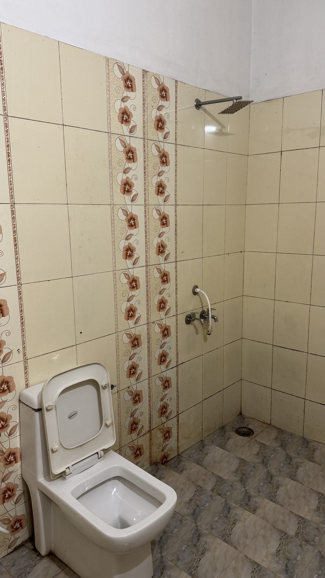 Bathroom and shower alternate view at Jumayira International